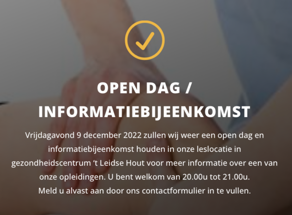 Informatiebijeenkomst SMC Academy Leiden